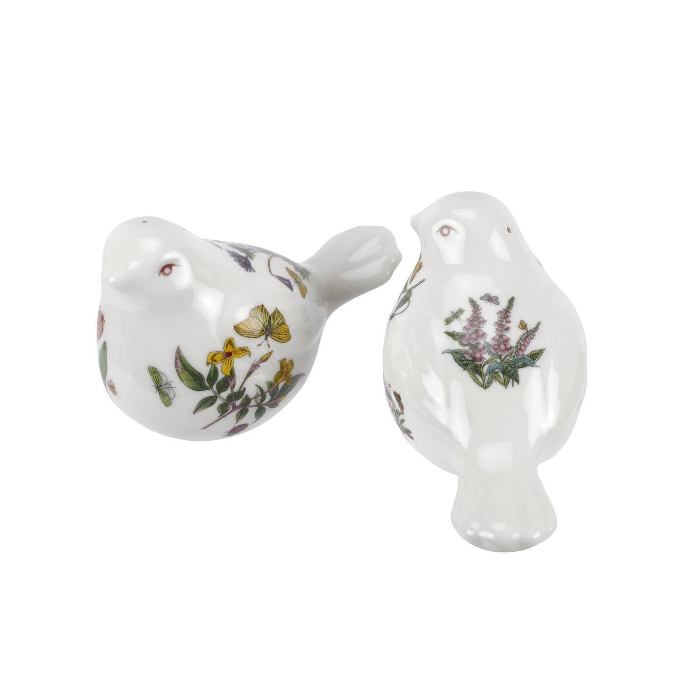 Botanic Garden Bird-Shape Salt & Pepper Set