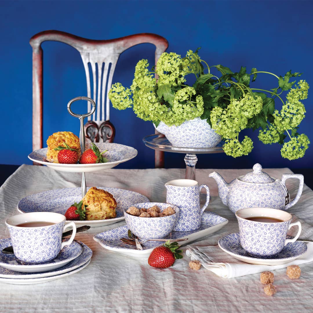 Burleigh Pale Blue Felicity Large Tea Pot