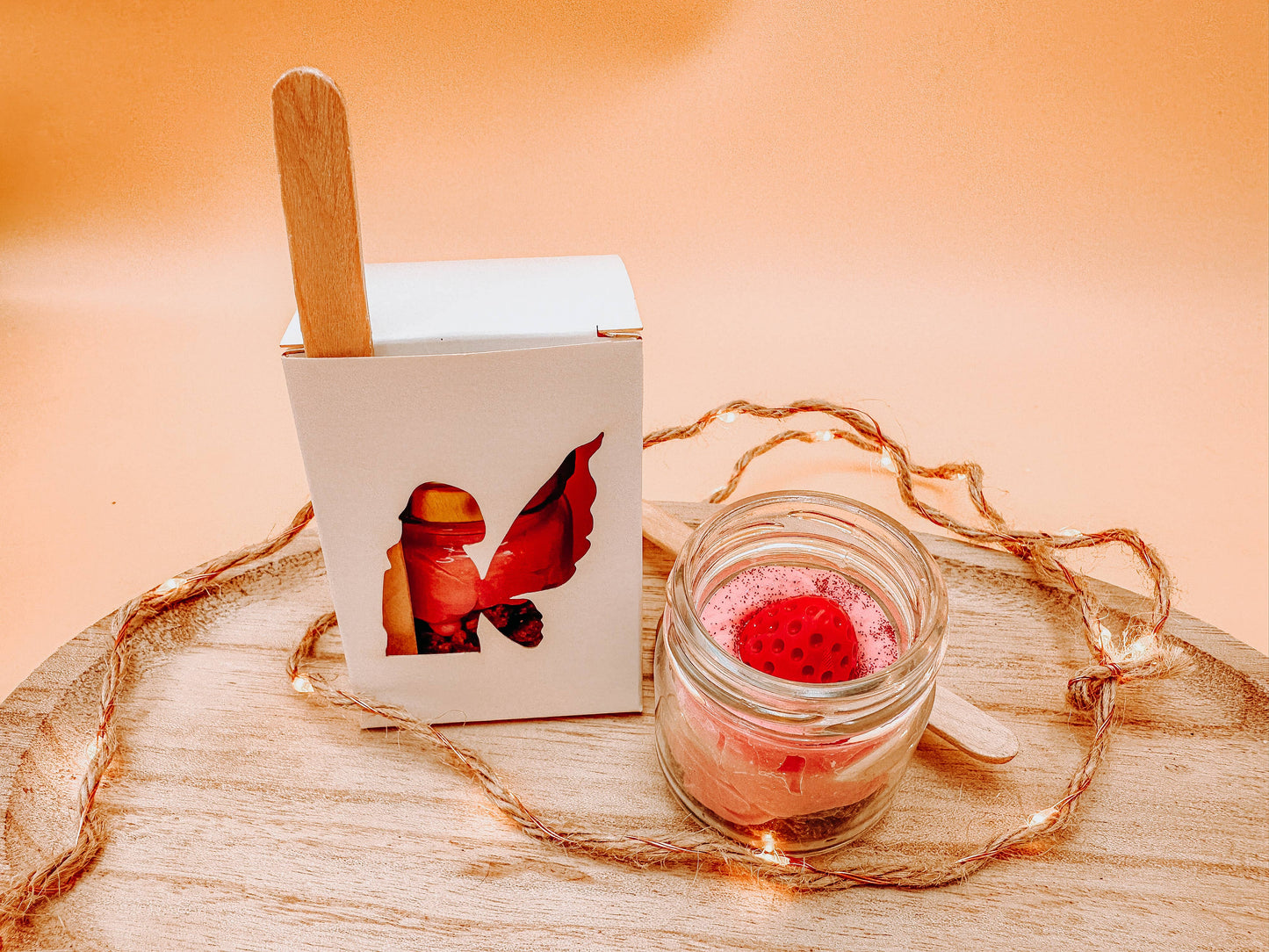 Mini Smooth Wild Strawberry Fondant