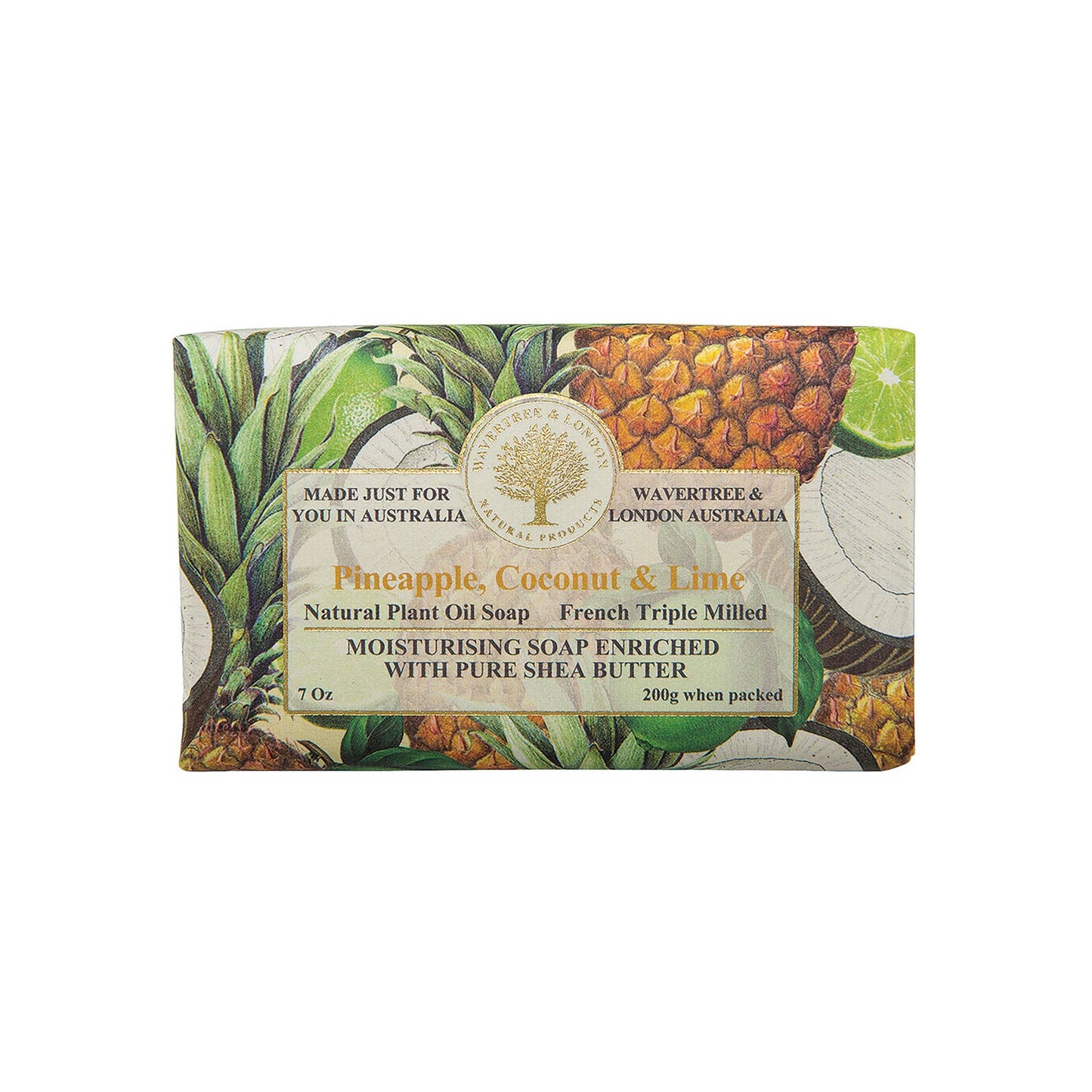 Wavertree Pineapple, Coconut and Lime Luxury Soap Bars