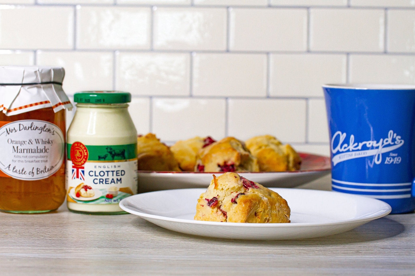 Ackroyd's Scones: Cranberry Orange (6 Pack)
