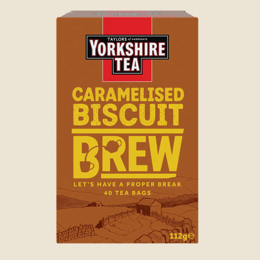 Taylors of Harrogate Caramelised Biscuit Brew 40 Tea bags