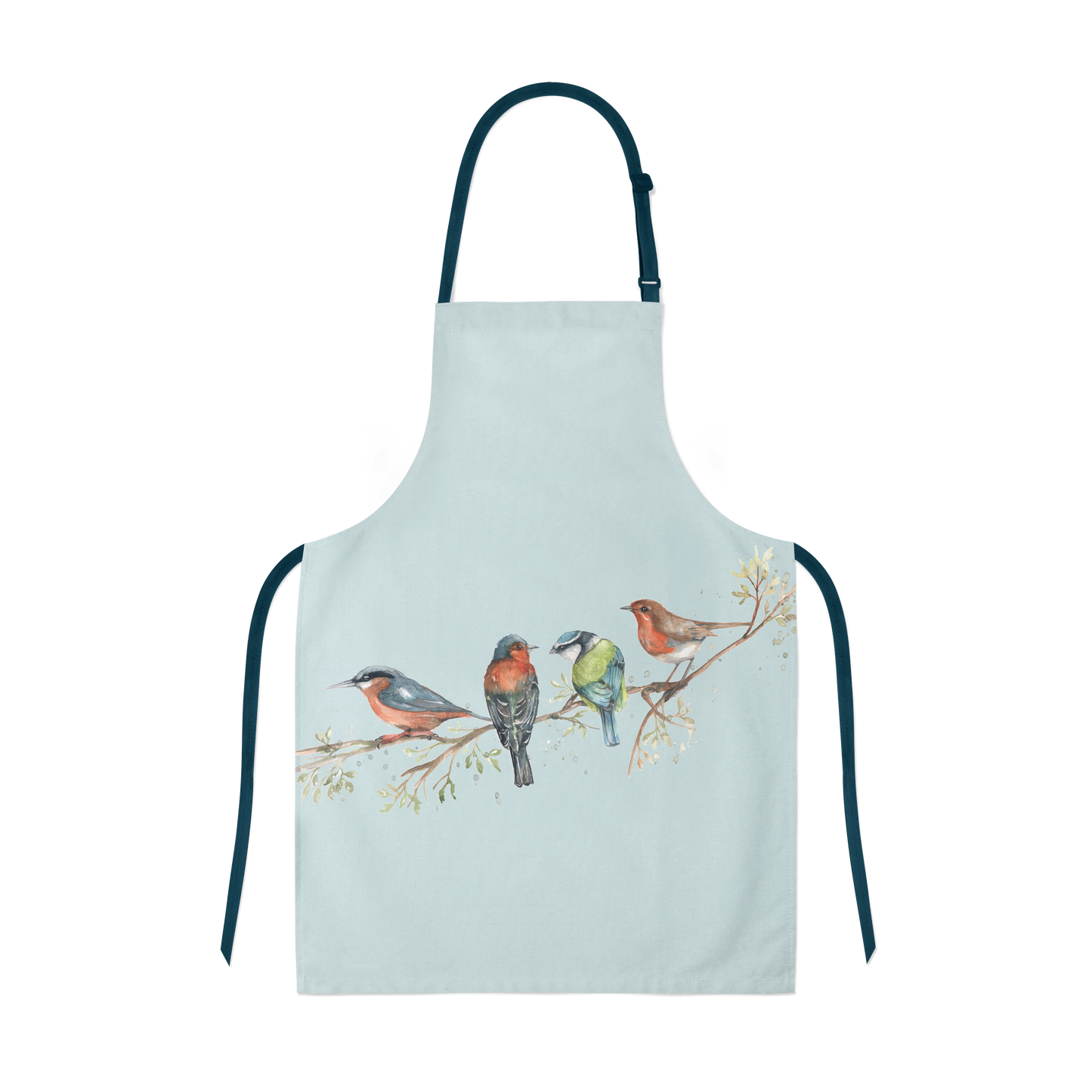 Meg Hawkins 'The Lookout' British Birds Design Apron