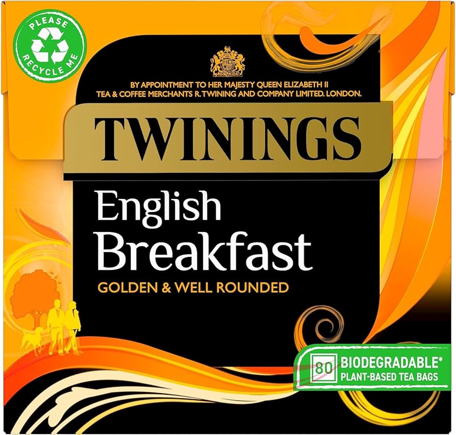 Twinings English Breakfast 80 Tea Bags