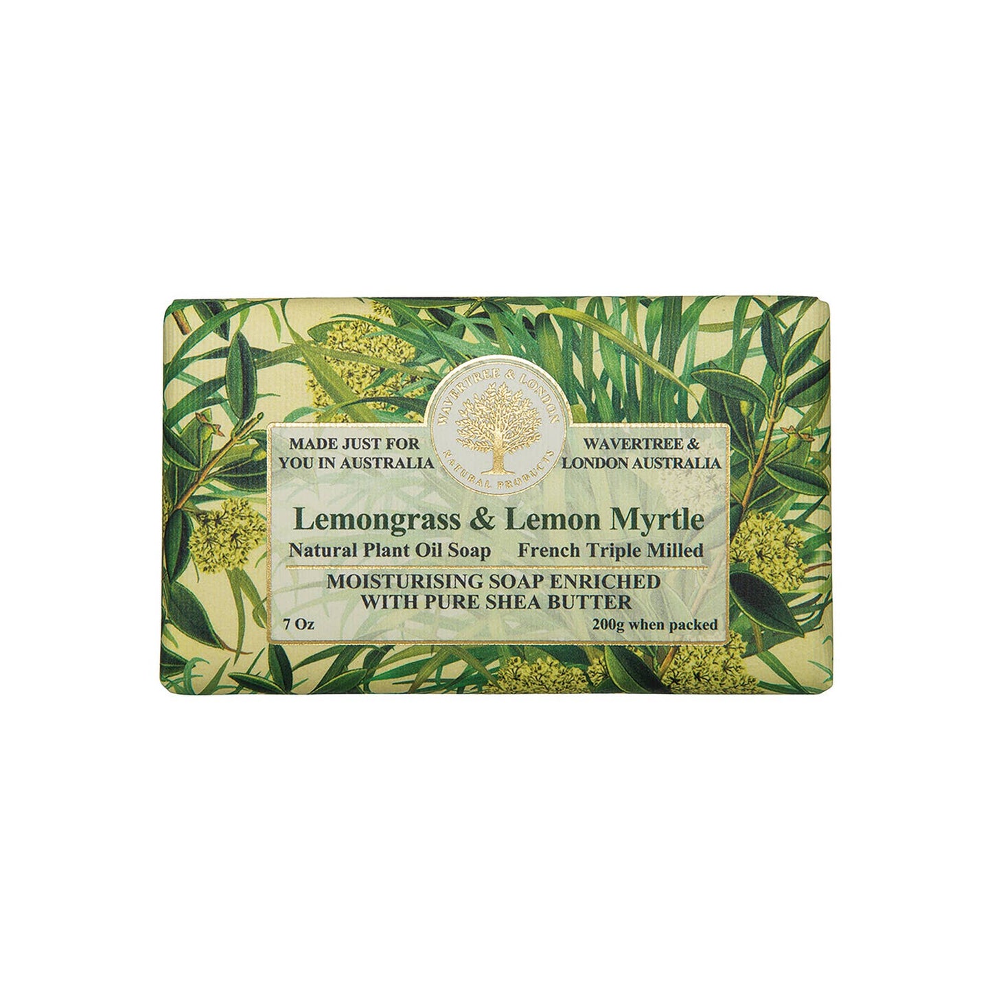 Wavertree & London Lemongrass/Lemon Myrtle Soap Bars