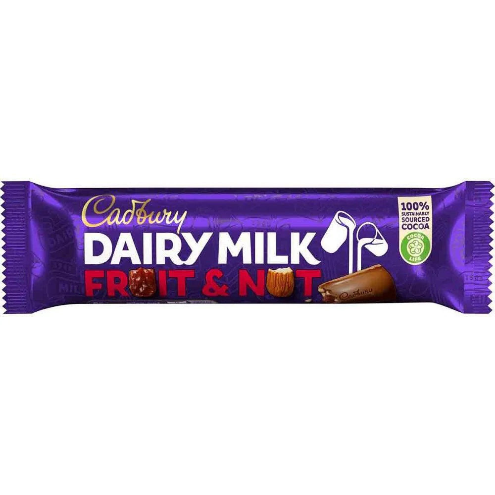 Cadbury Dairy Milk Fruit and Nut 48g (12 ct)
