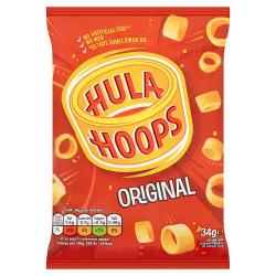 Hula Hoops Original 34g (buy 1 get 1 free)