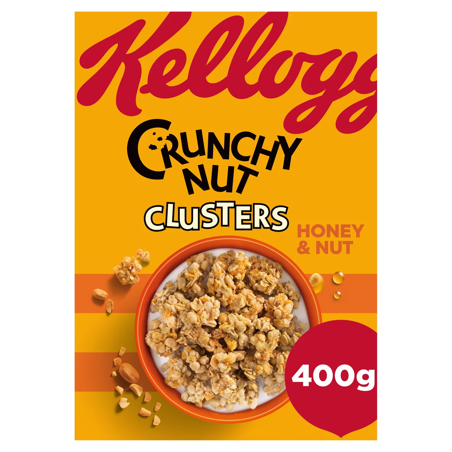 Kellogg's Crunchy Nut Clusters Honey and Nut 400g