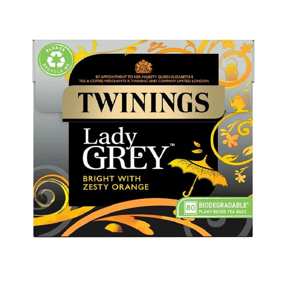 Twinings Lady Grey 80 Tea Bags
