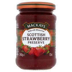 Mackays Scottish Strawberry Preserve 350g