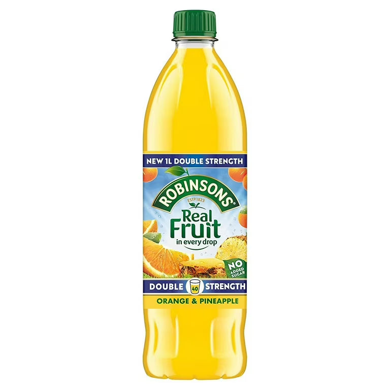 Robinsons Orange and Pineapple Double Strength 750ml