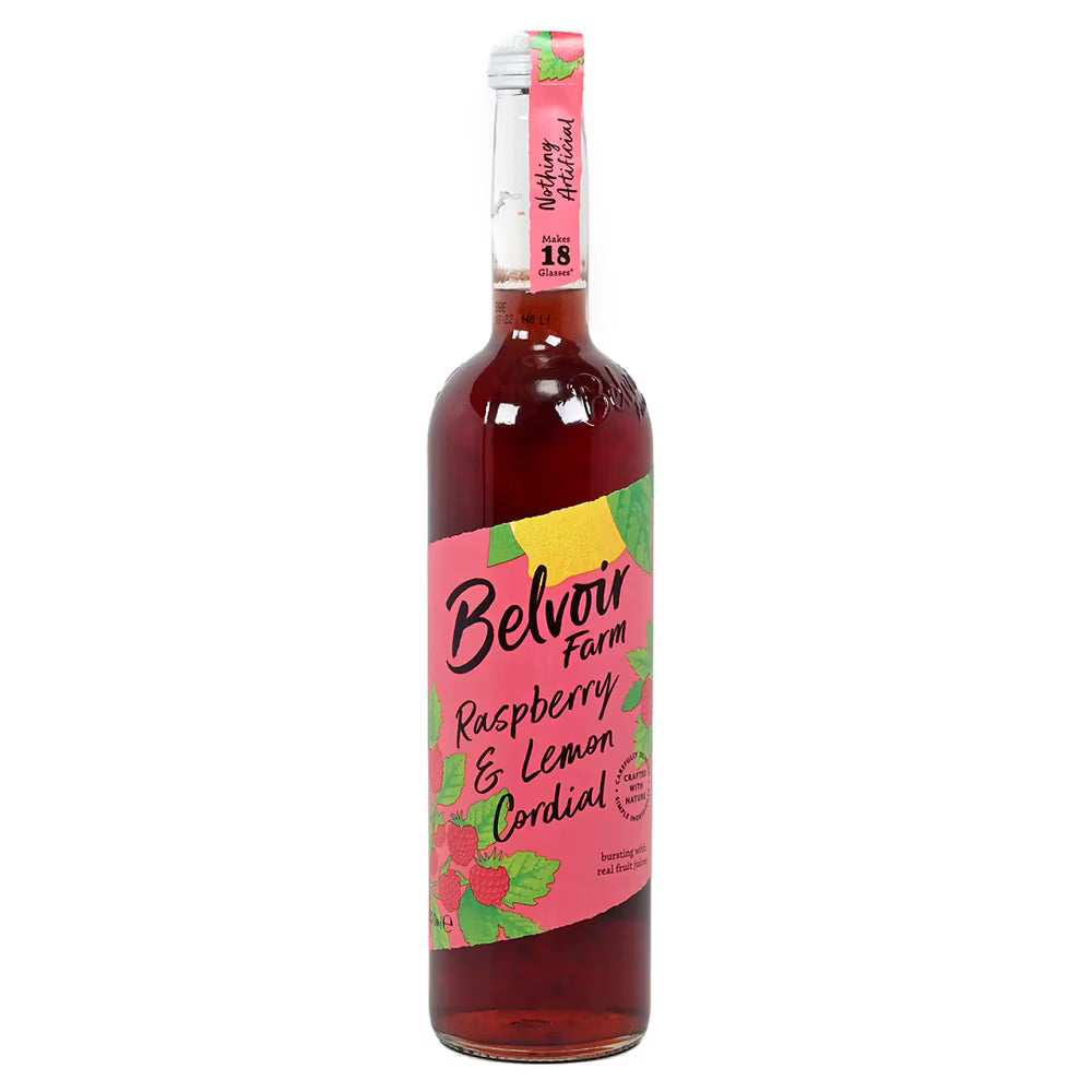 Belvoir Farm Raspberry and Lemon Cordial 500ml