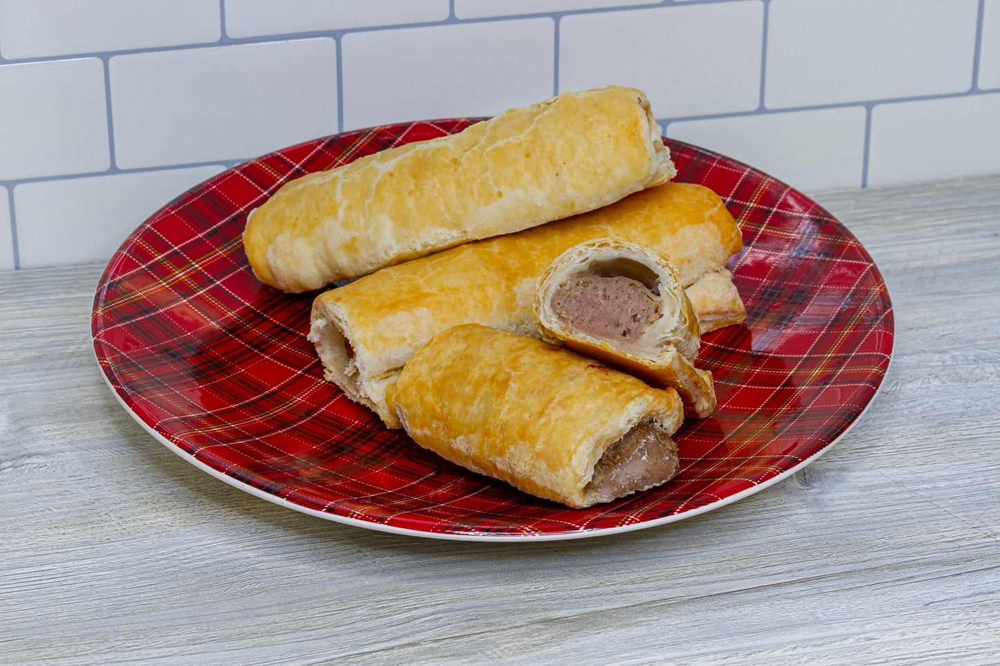 Ackroyd's Traditional Beef Sausage Rolls (4 Pack)