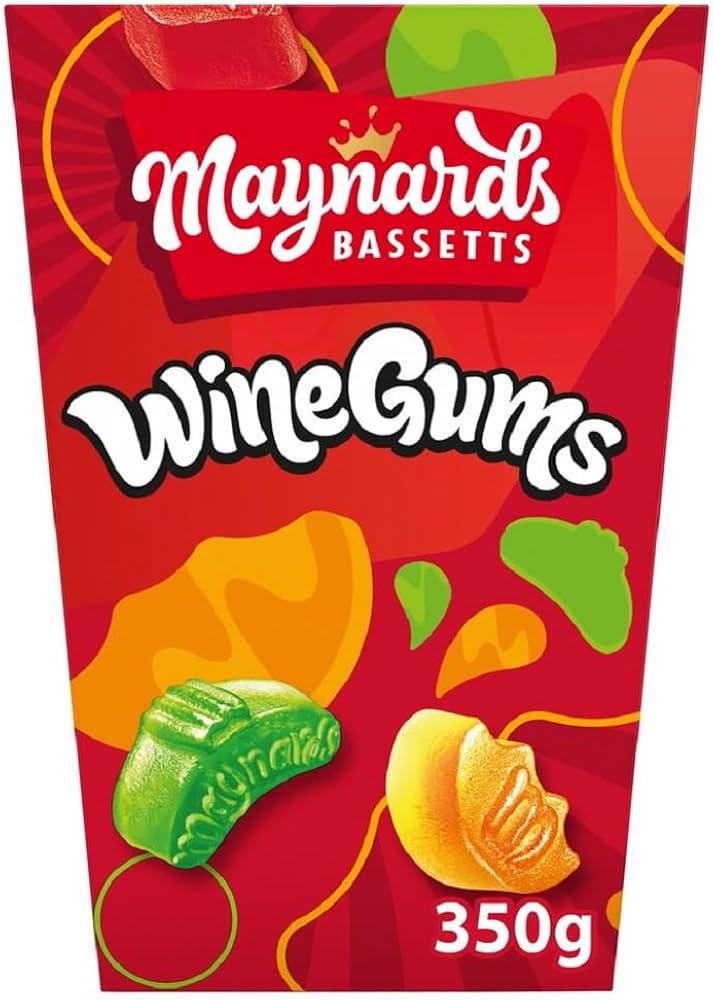 Maynards Bassetts Wine Gums 350g