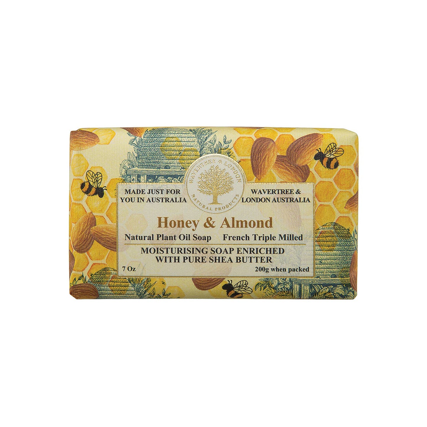 Wavertree & London Honey & Almond Luxury Soap Bars