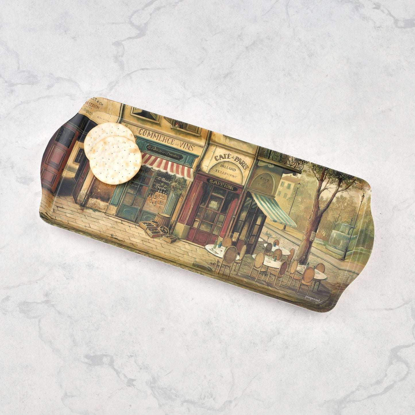 Parisian Scenes Sandwich Tray