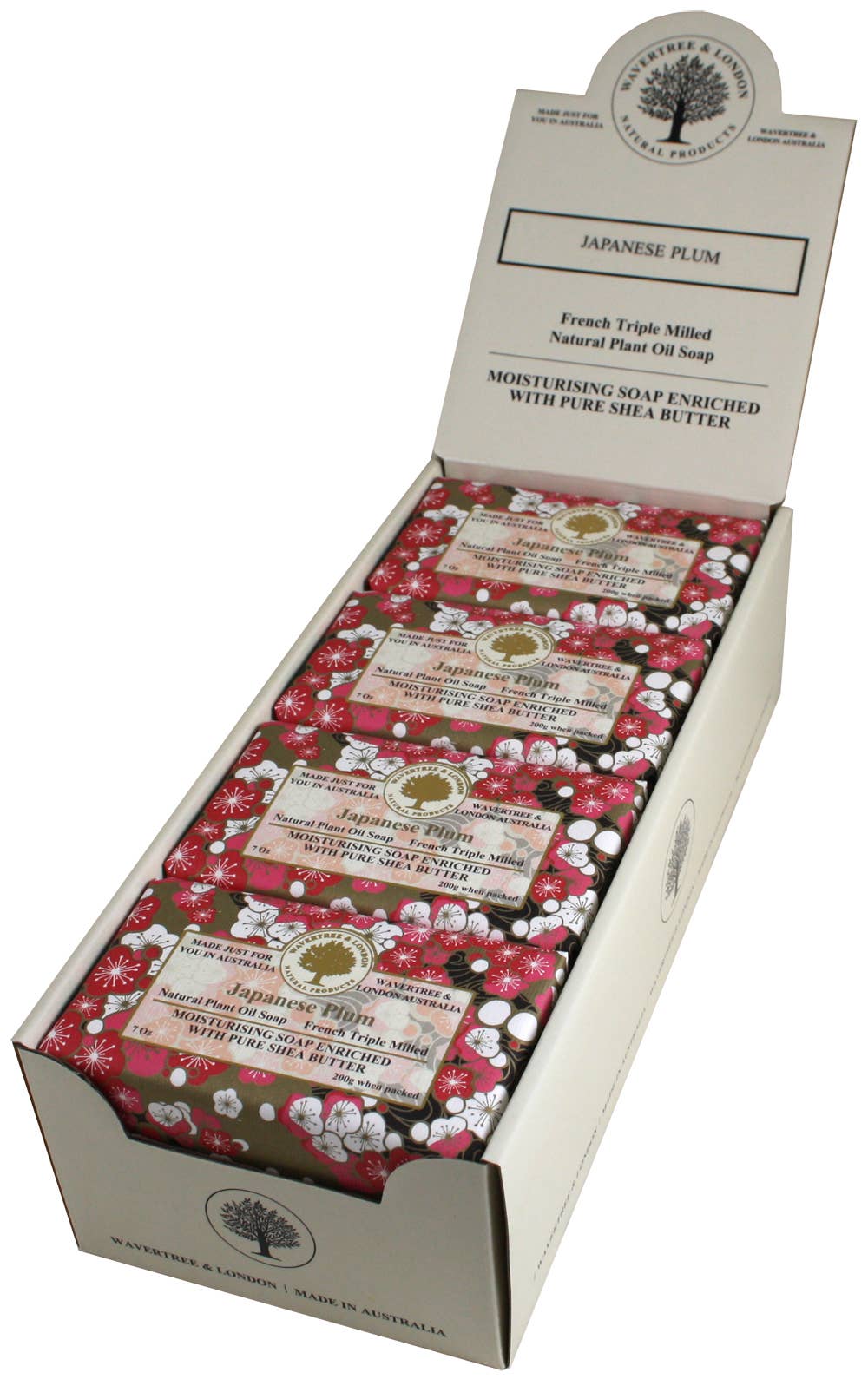 Wavertree & London Japanese Plum  Luxury Soap Bars