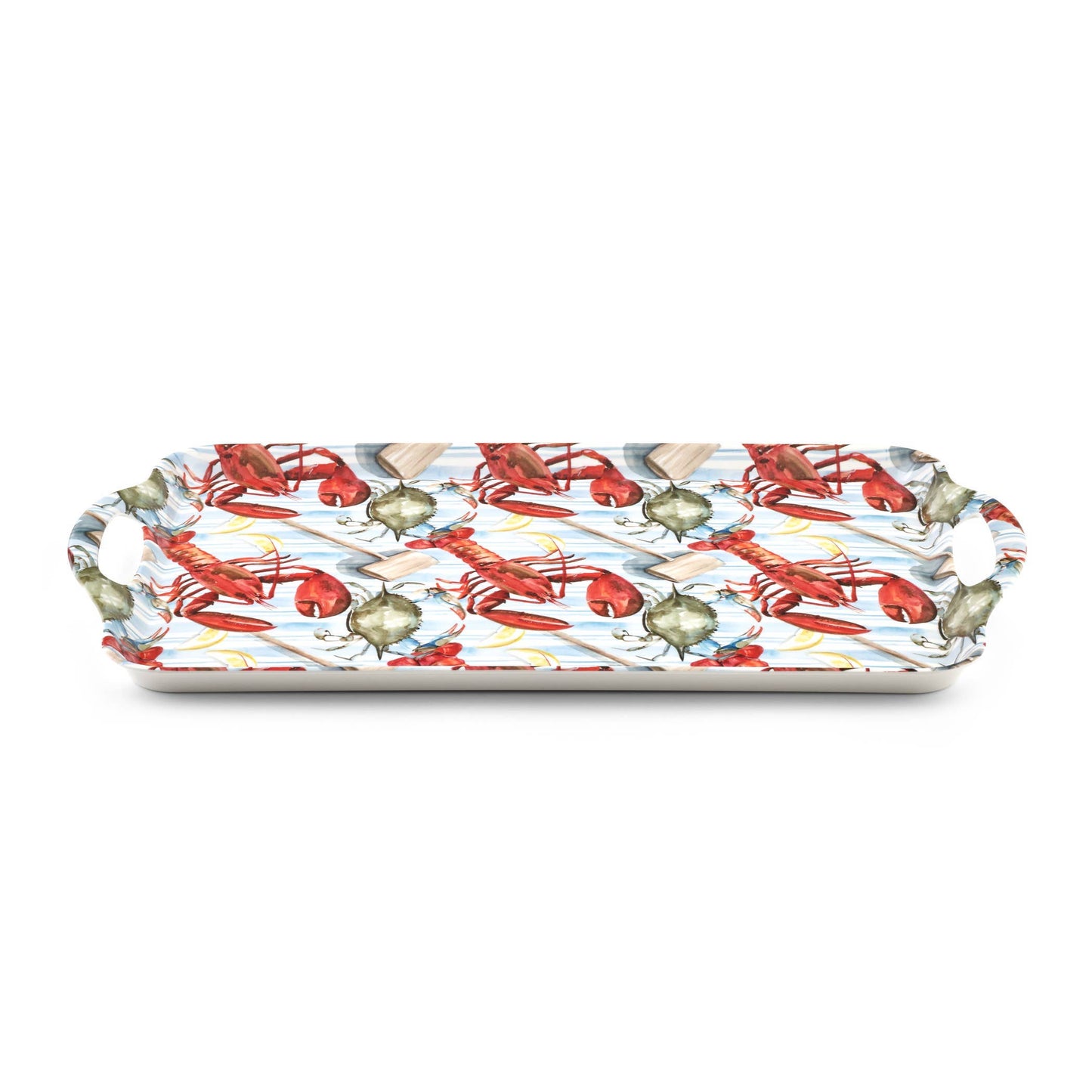 Summer Feast Large Handled Tray