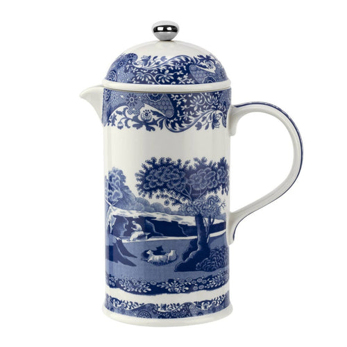Spode Blue Italian 28oz Cafetiere