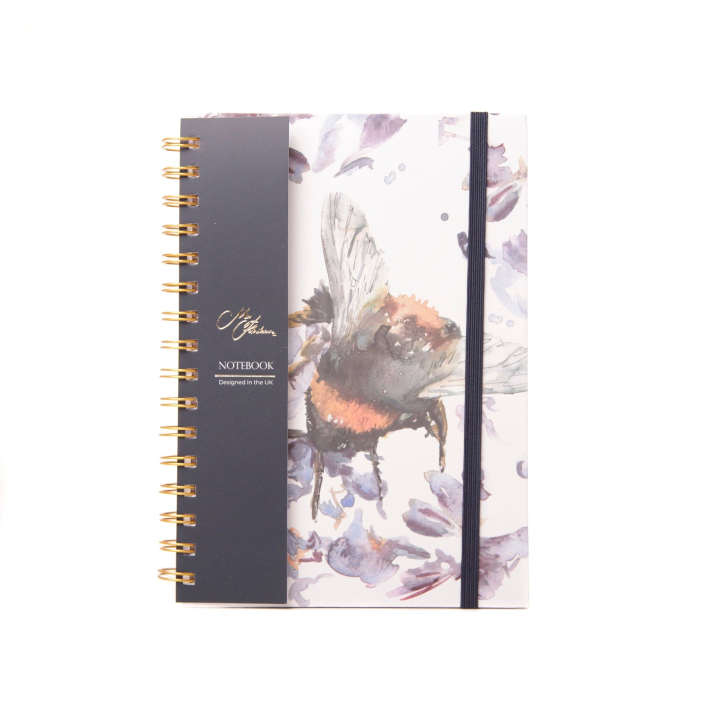 Meg Hawkins 'The Orchard' Bee Watercolour Design A5 Notebook