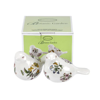 Botanic Garden Bird-Shape Salt & Pepper Set