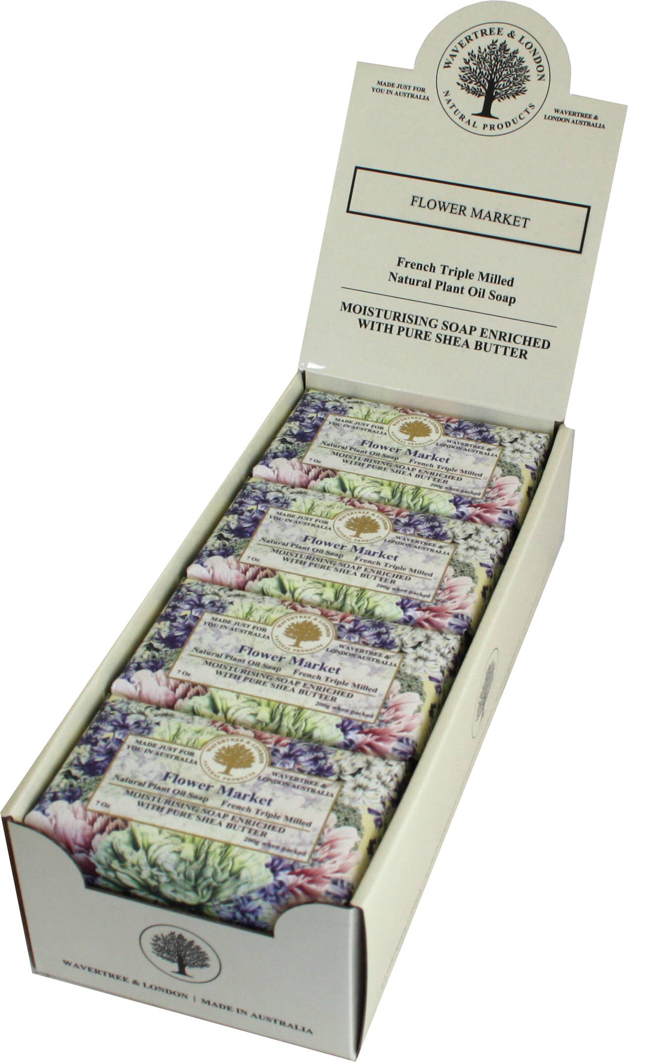 Wavertree & London Flower Market Luxury  Soap Bars