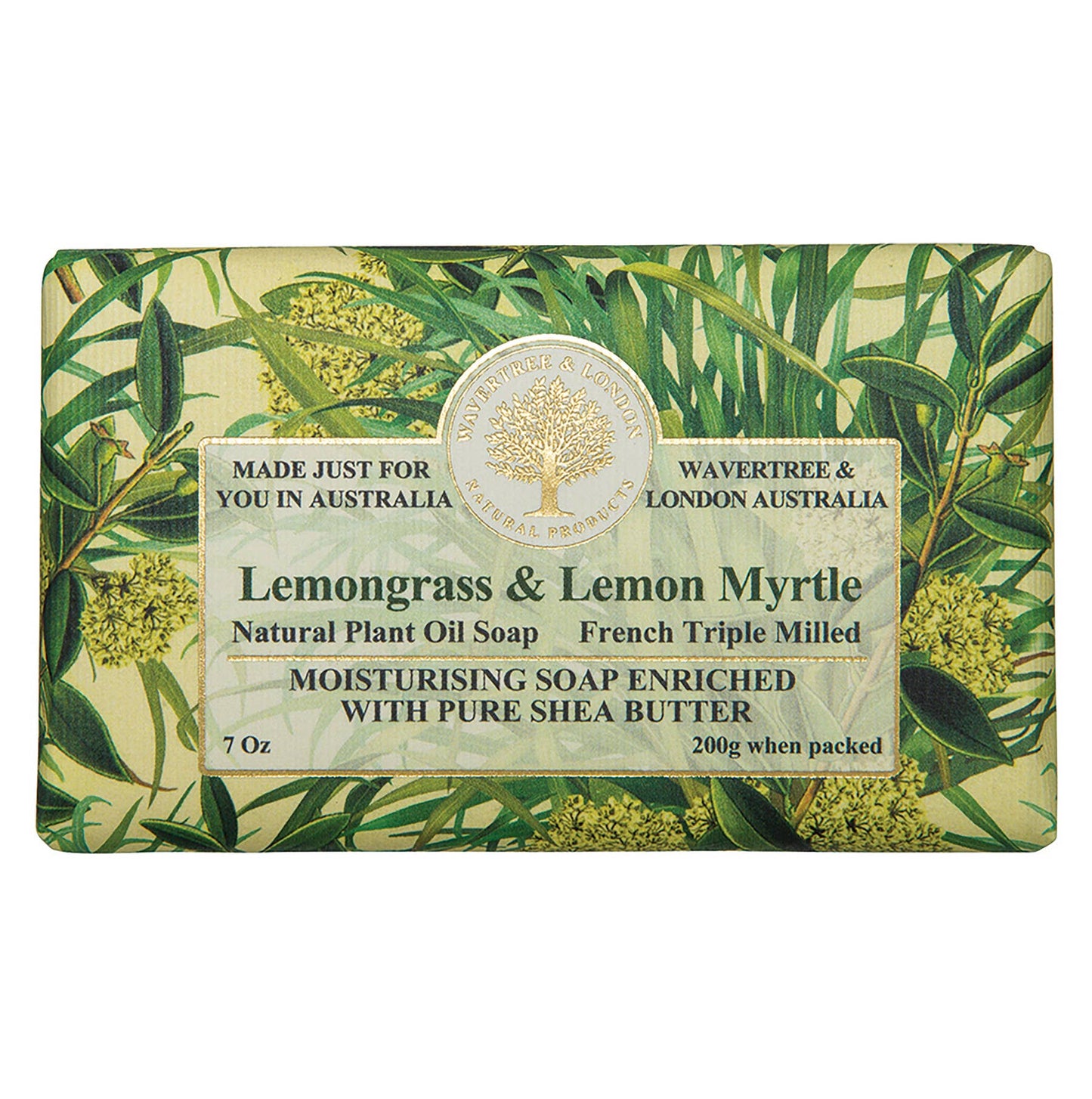 Wavertree & London Lemongrass/Lemon Myrtle  Soap Bars