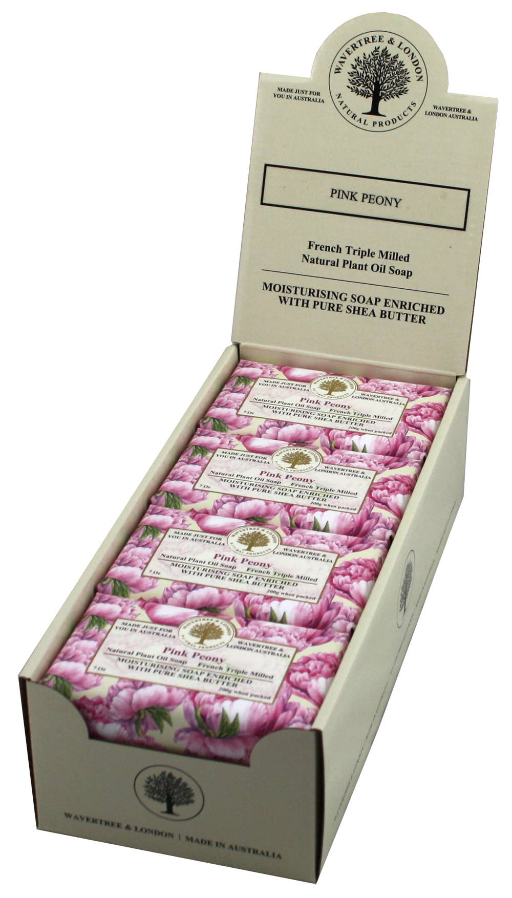 Wavertree & London Pink Peony Luxury Soap Bars