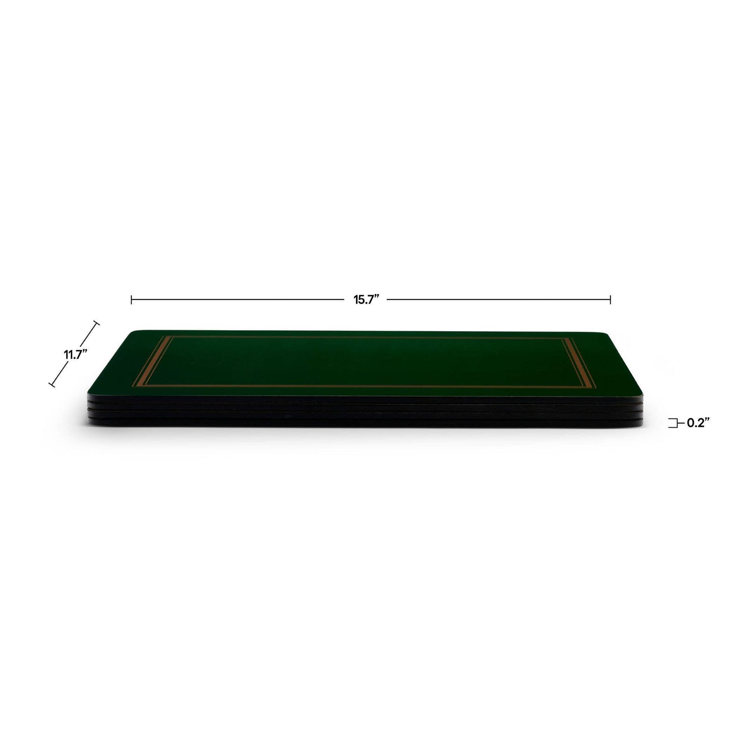 Classic Placemats Set of 4 - Emerald