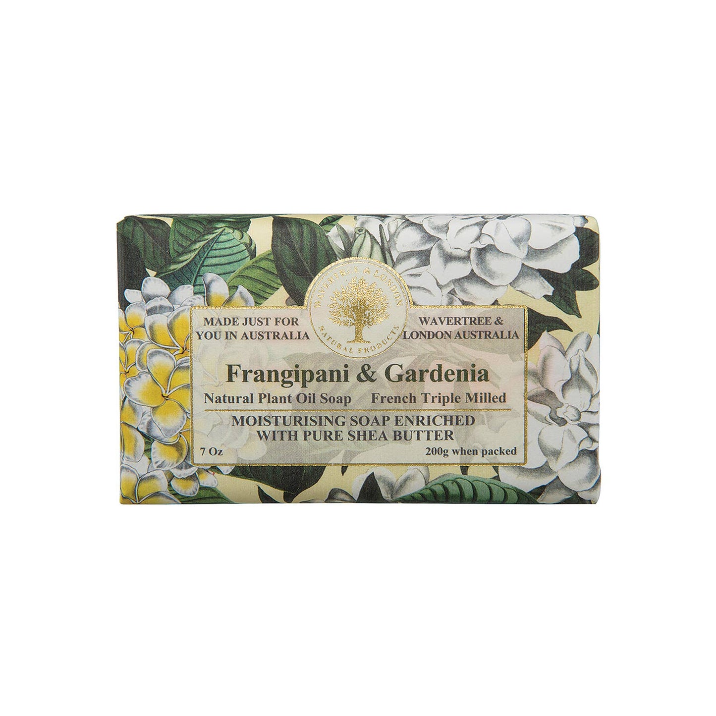 Wavertree & London Frangipani & Gardenia Luxury Soap Bars