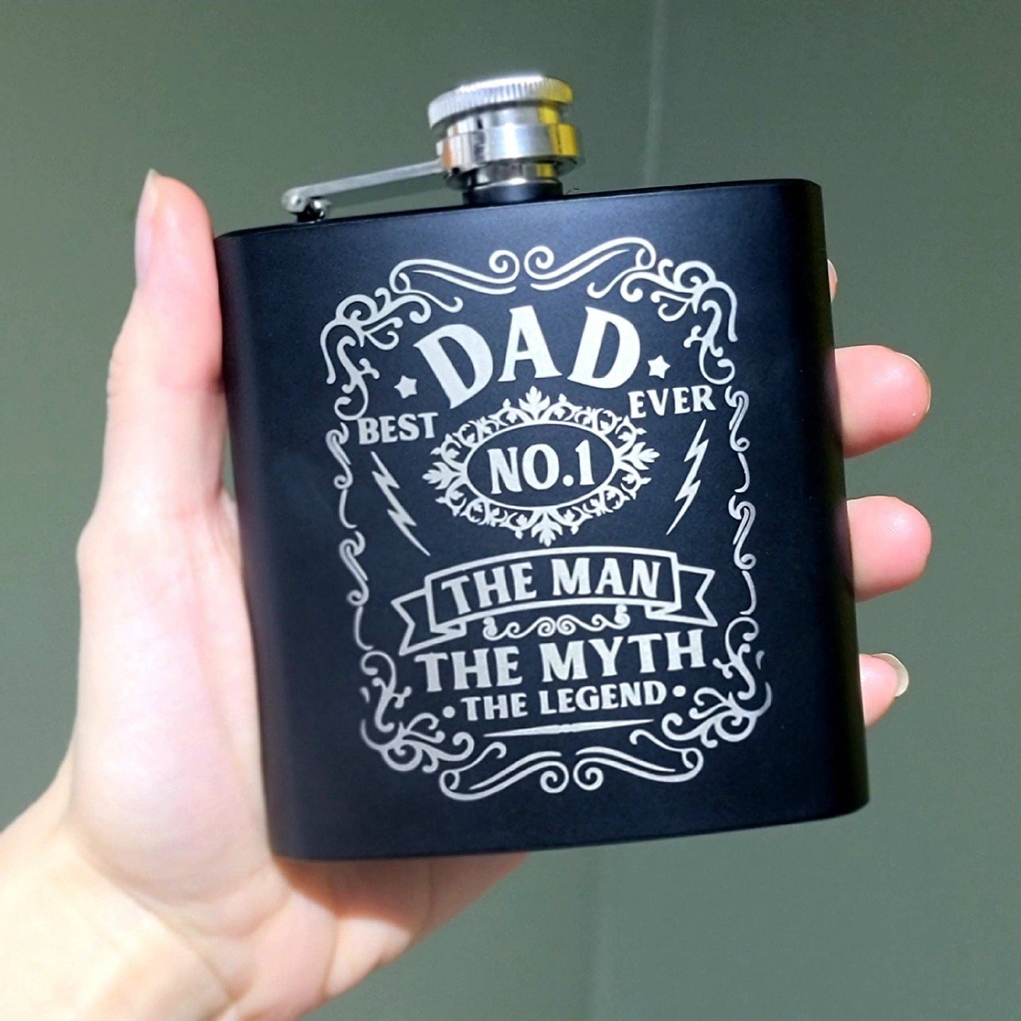 Best Ever Dad Flask- Father's Day Gifts For Him