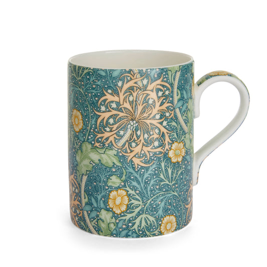 Spode Morris & Co MUG - SEAWEED SEAGLASS