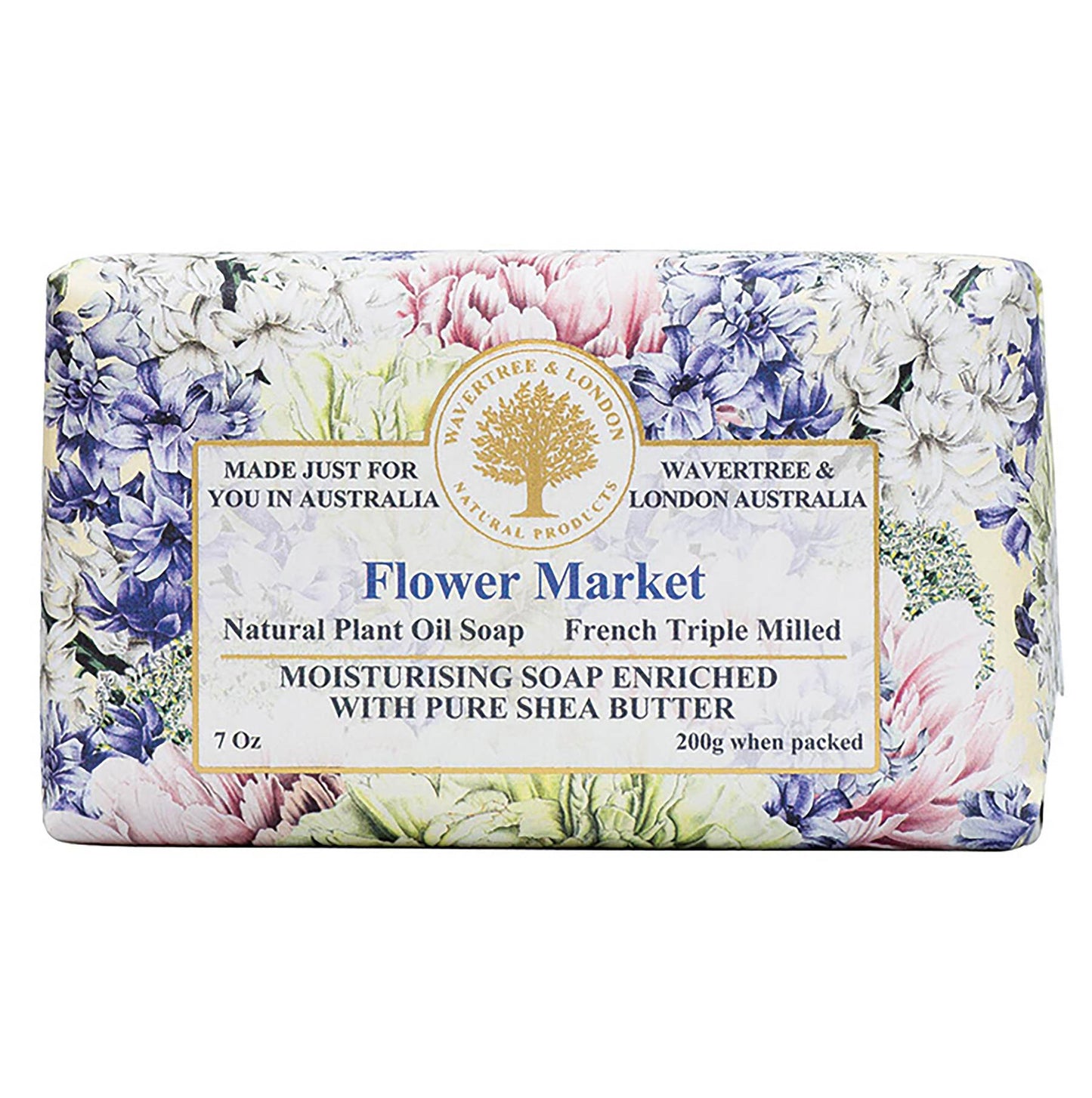 Wavertree & London Flower Market Luxury  Soap Bars