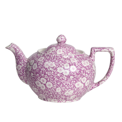 Burleigh Blossom Calico  Large Teapot