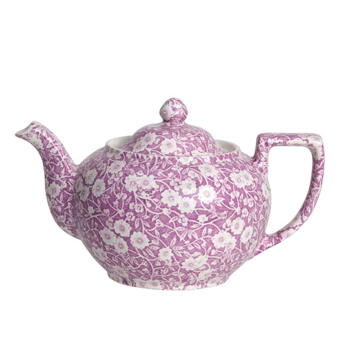 Burleigh Blossom Calico  Large Teapot