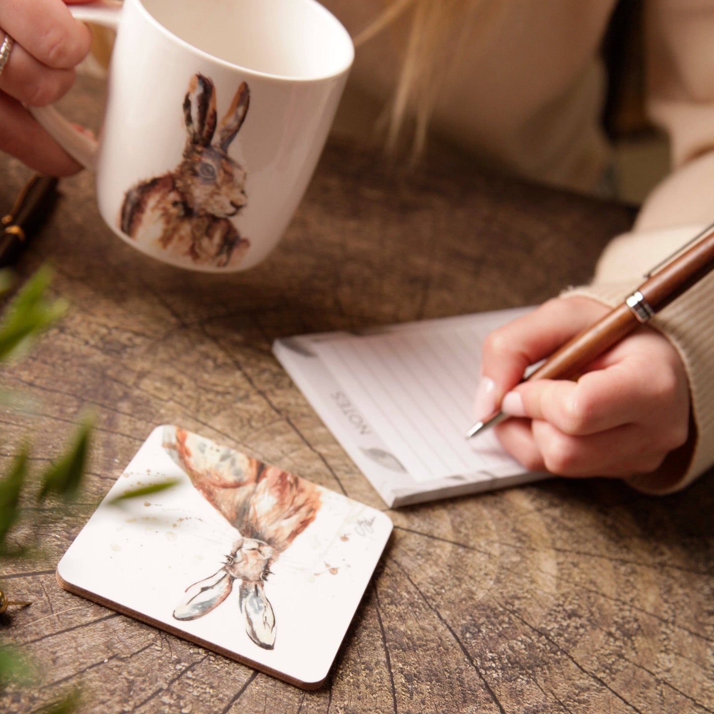 Sheep Farmyard Animal Watercolour Design Coaster