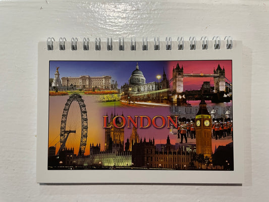 London Collage Notebook