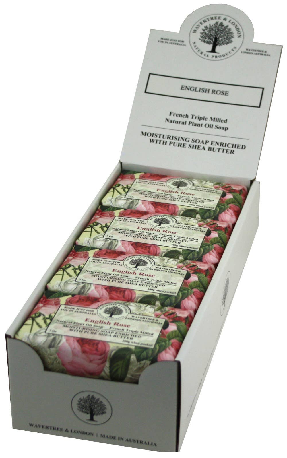 Wavertree & London English Rose Luxury Soap Bars