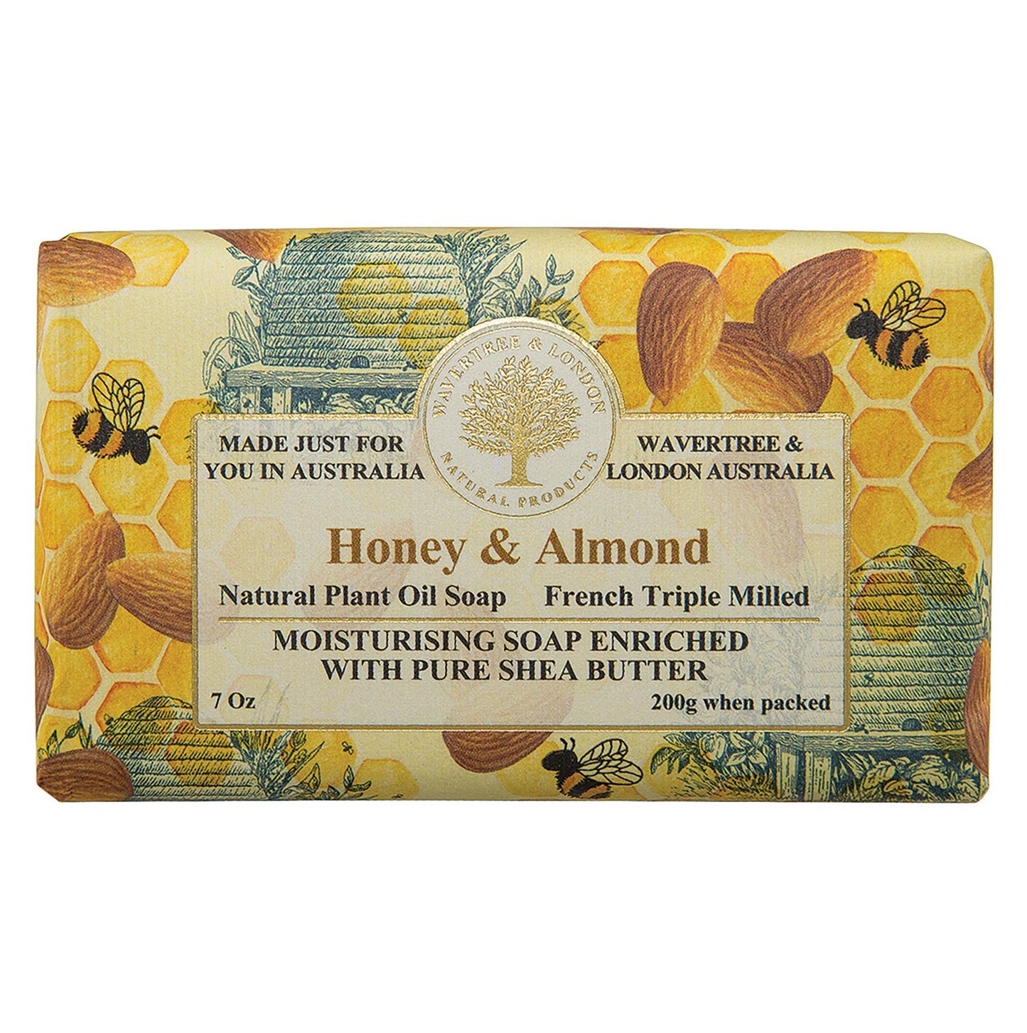 Wavertree & London Honey & Almond Luxury Soap Bars