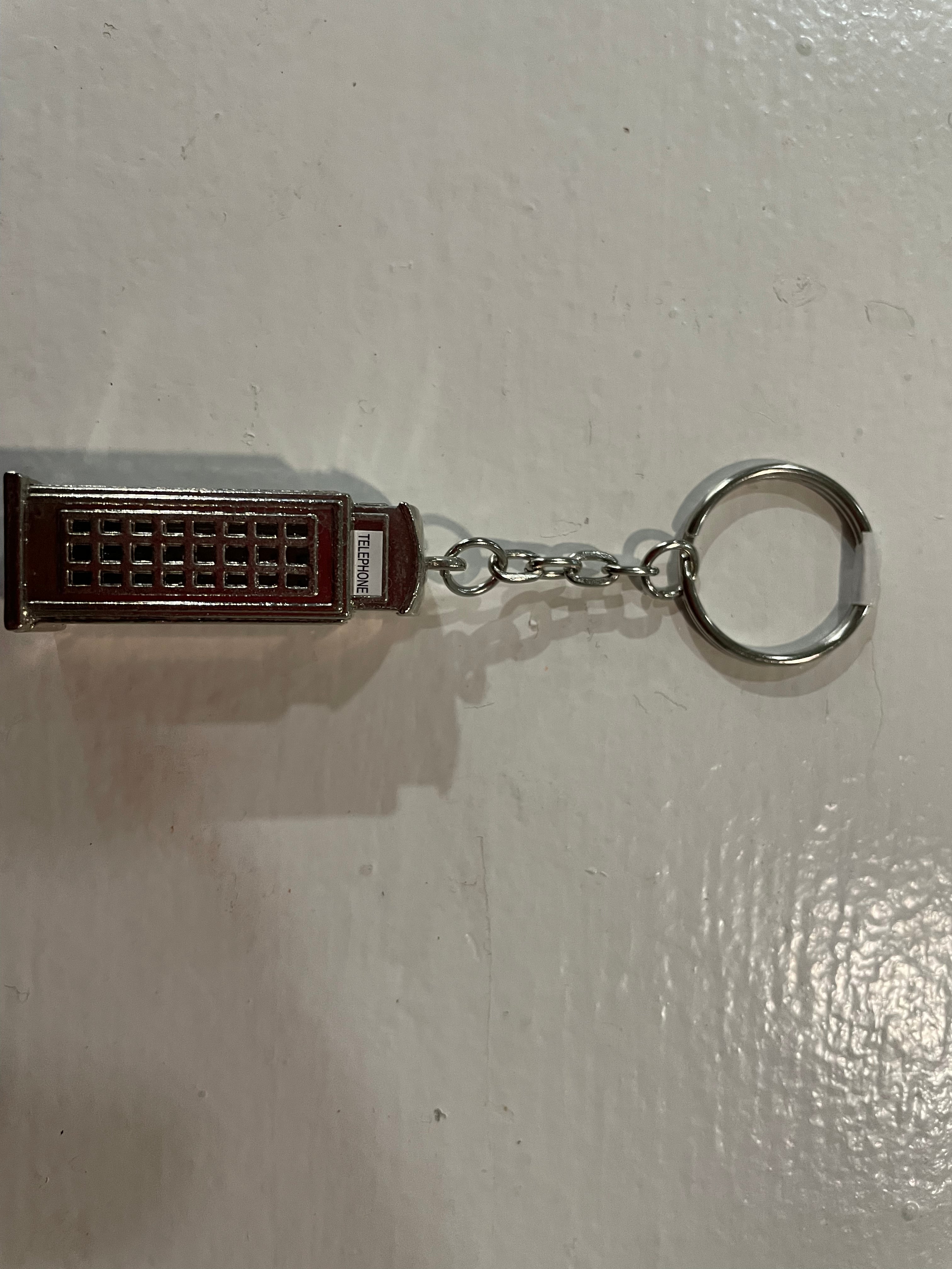 Silver post box key ring – Ocanao British Shop