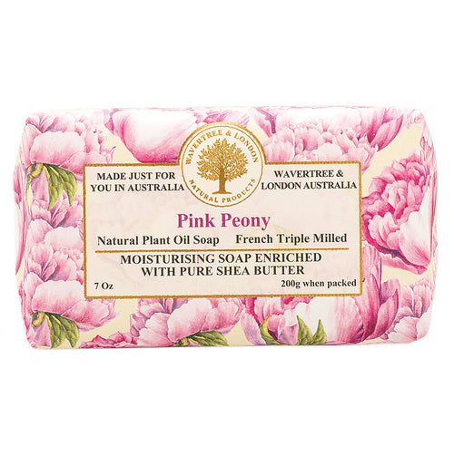 Wavertree & London Pink Peony Luxury Soap Bars