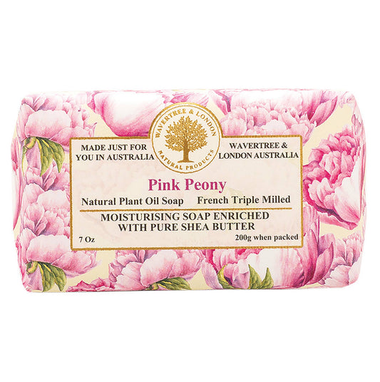 Wavertree & London Pink Peony Luxury Soap Bars