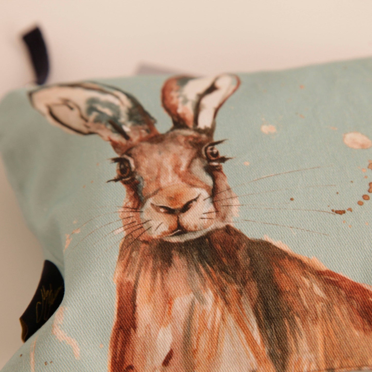 Meg Hawkins Hare Cotton Cosmetic Bags