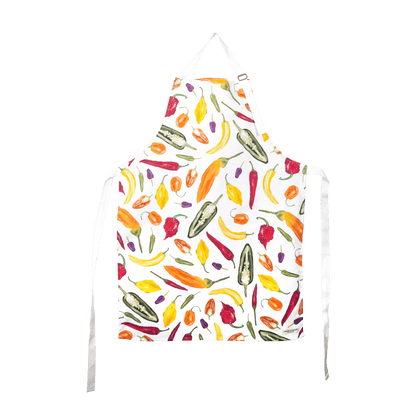Corinne Alexander Chilli Apron - British Made - 100% Cotton