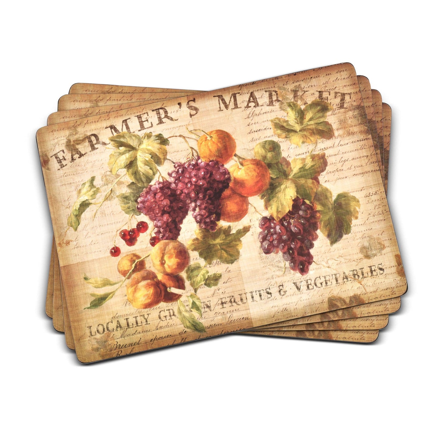Abundant Fall Placemats Set of 4