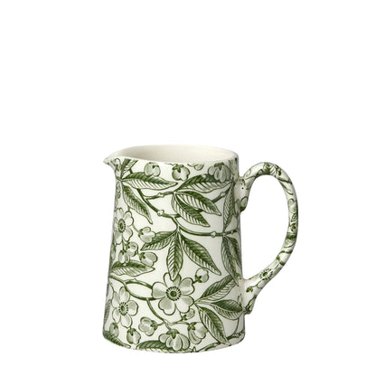 Burleigh Green Prunus Small Tankard Jug 284ml