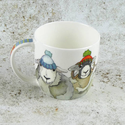 Emma Ball Happy Sheep China Mug With Gift Box