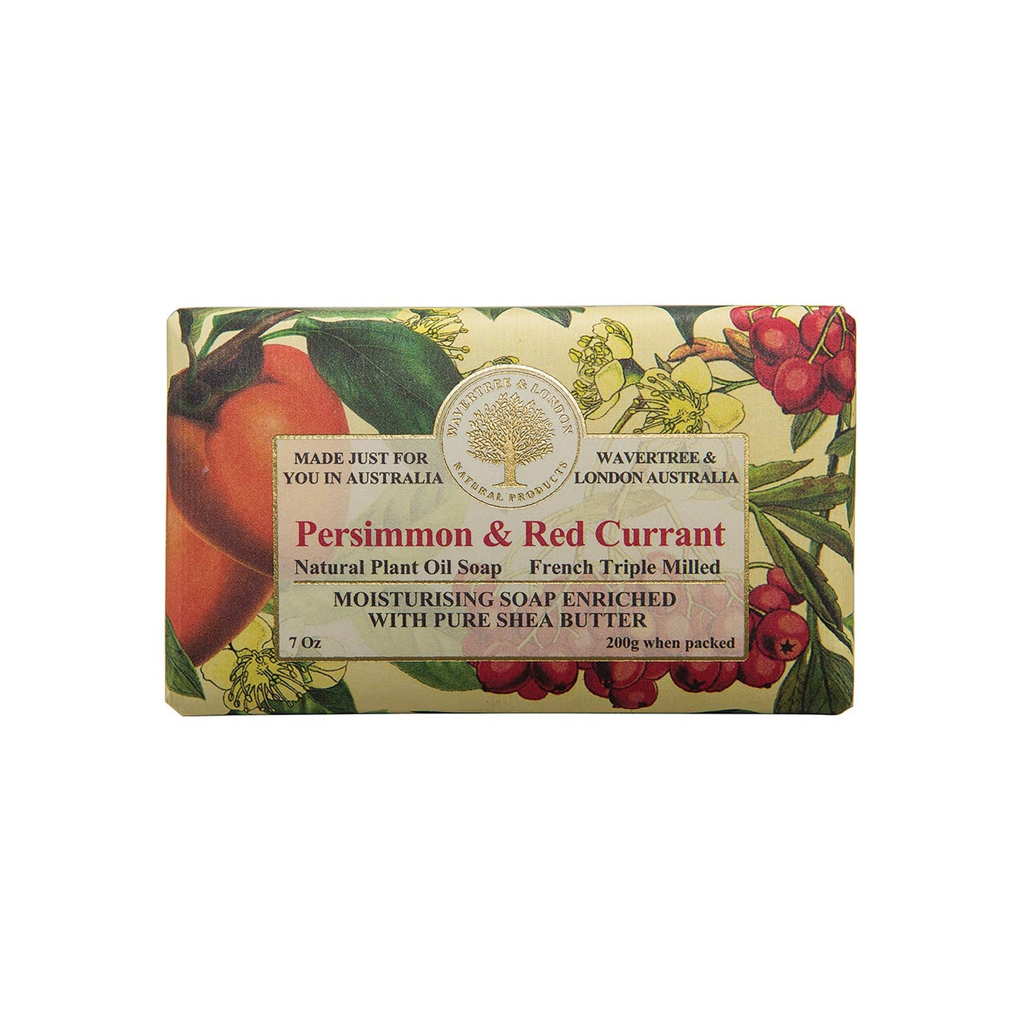 Wavertree Persimmon & Red Currant Luxury Soap Bars