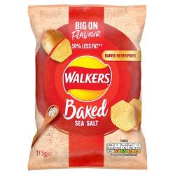 Walkers Baked Sea Salt 37.5G