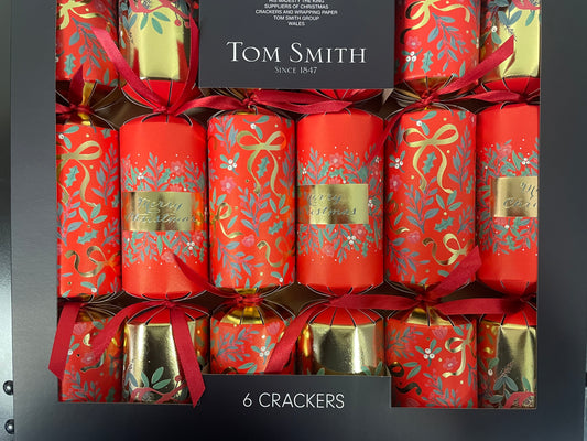Tom Smith Premium Christmas Crackers 14" x 6PK